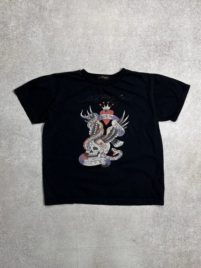 Ed Hardy Vintage Ed Hardy Y2K Tattoo T-shirt S Size US S / EU 44-46 / 1 - 1 Thumbnail