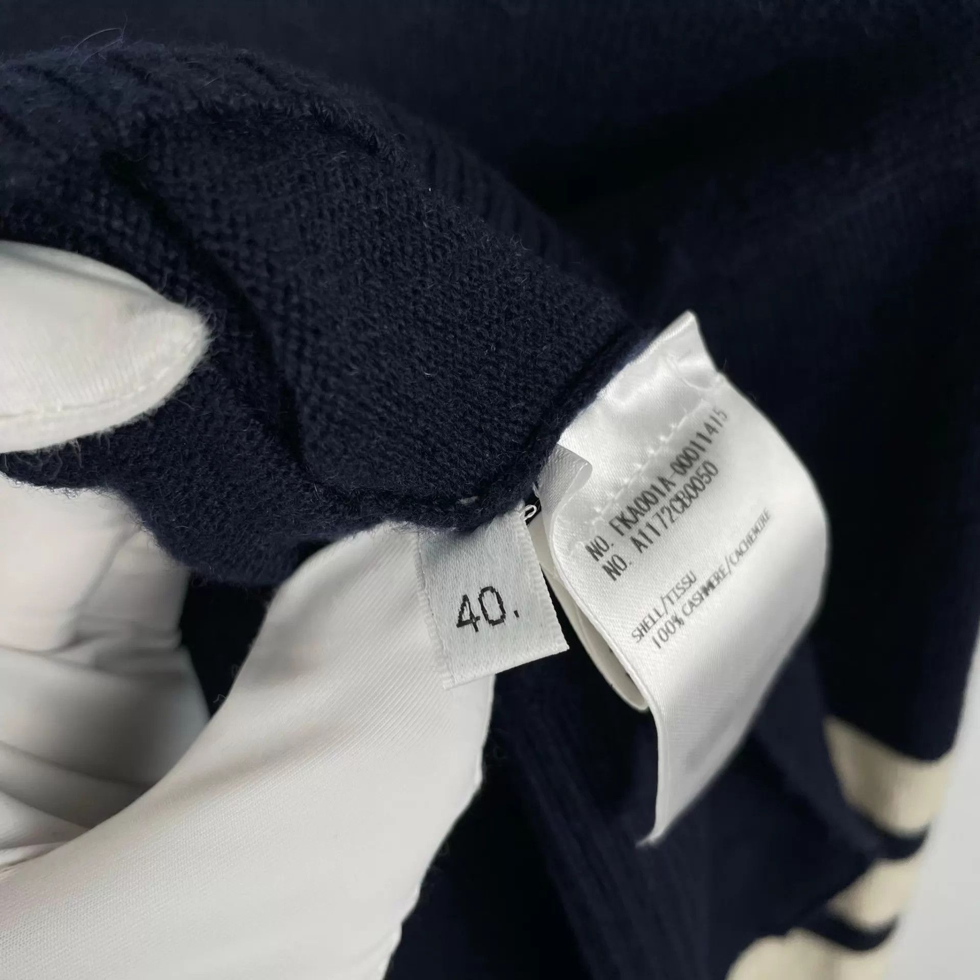 Thom Browne TB Cashmere Blue Pullover 40 Size S / US 4 / IT 40 - 5 Thumbnail