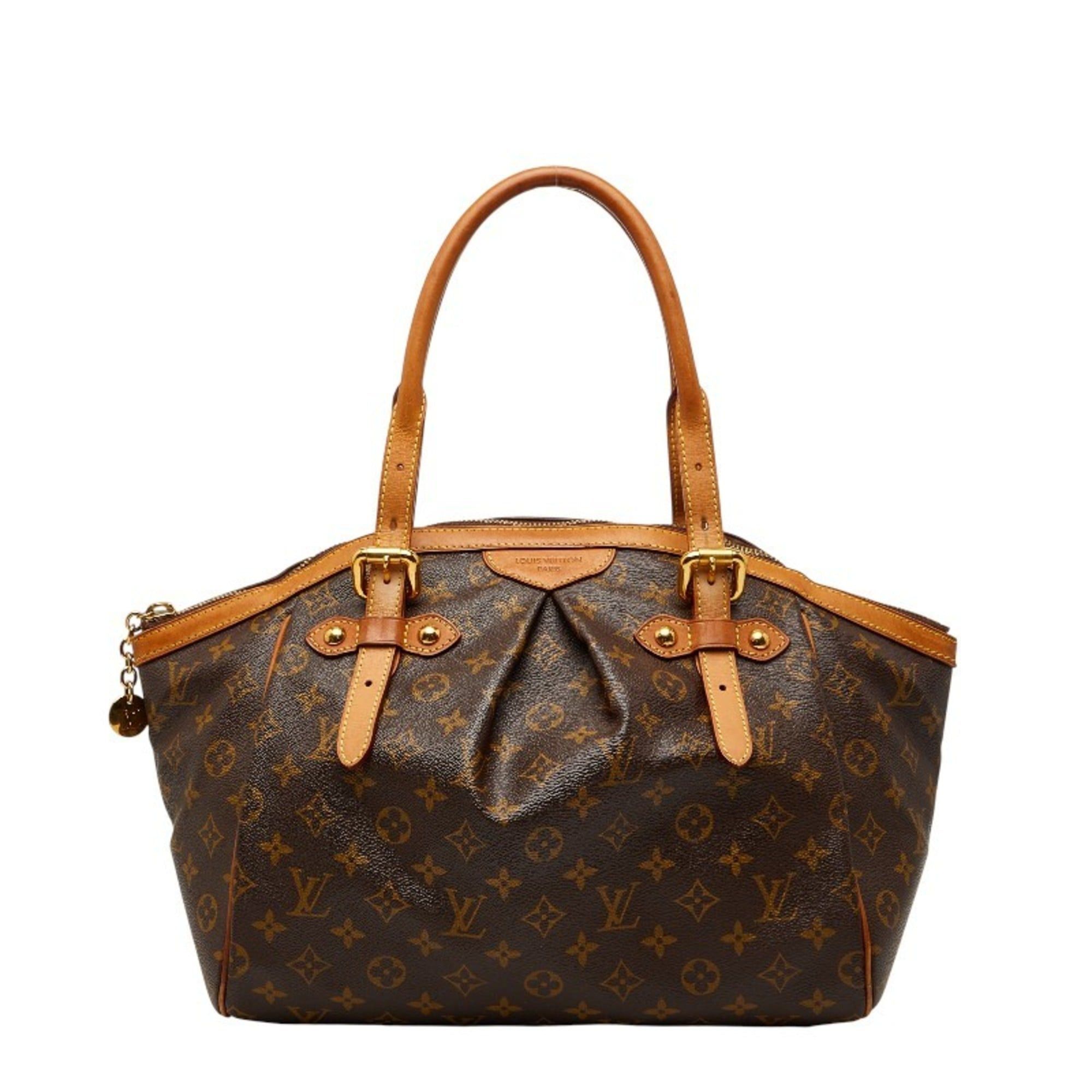 Louis Vuitton Monogram Tivoli Gm Handbag M40144 Brown Leather Women's Louis Vuitton