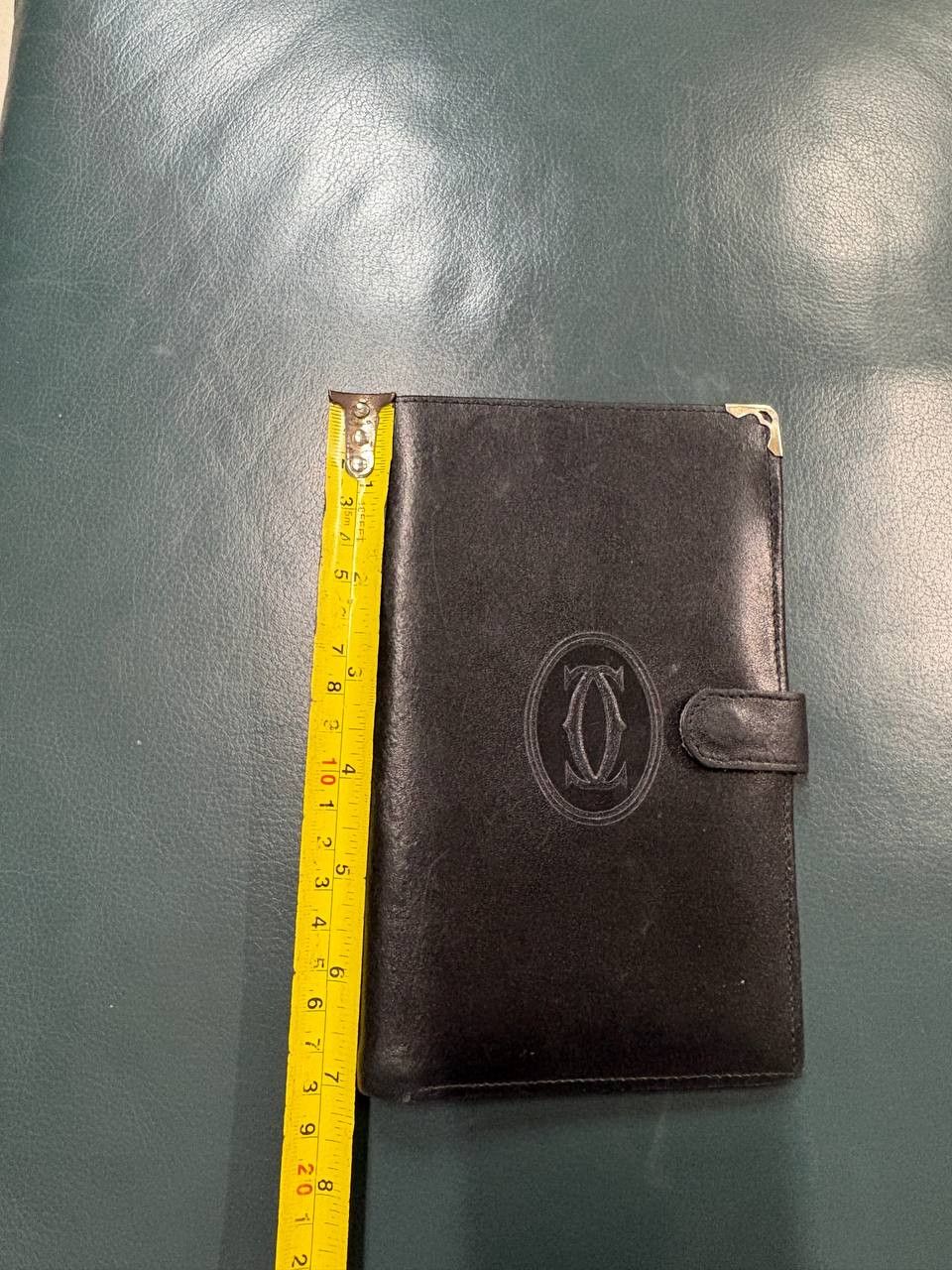 Cartier Vintage Cartier Black Leather Long Bifold Wallet Card Holder Size ONE SIZE - 14 Thumbnail