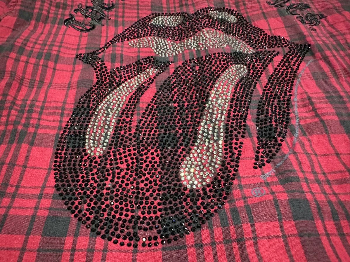 Hysteric Glamour 🔥Sick Y2K Jackrose x The Rolling Stones Shirt Western Punk Size US M / EU 48-50 / 2 - 12 Thumbnail