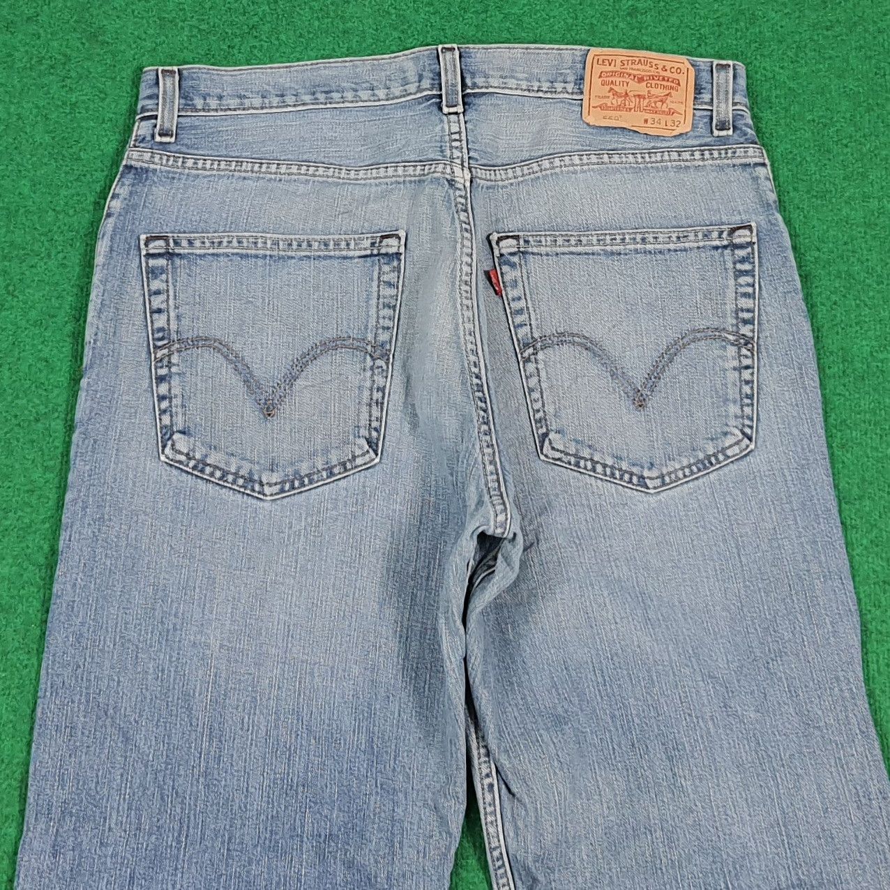 Levi's Vintage Levi's 569 Loose Straight Distressed Jeans C280N18 Size US 34 / EU 50 - 5 Thumbnail