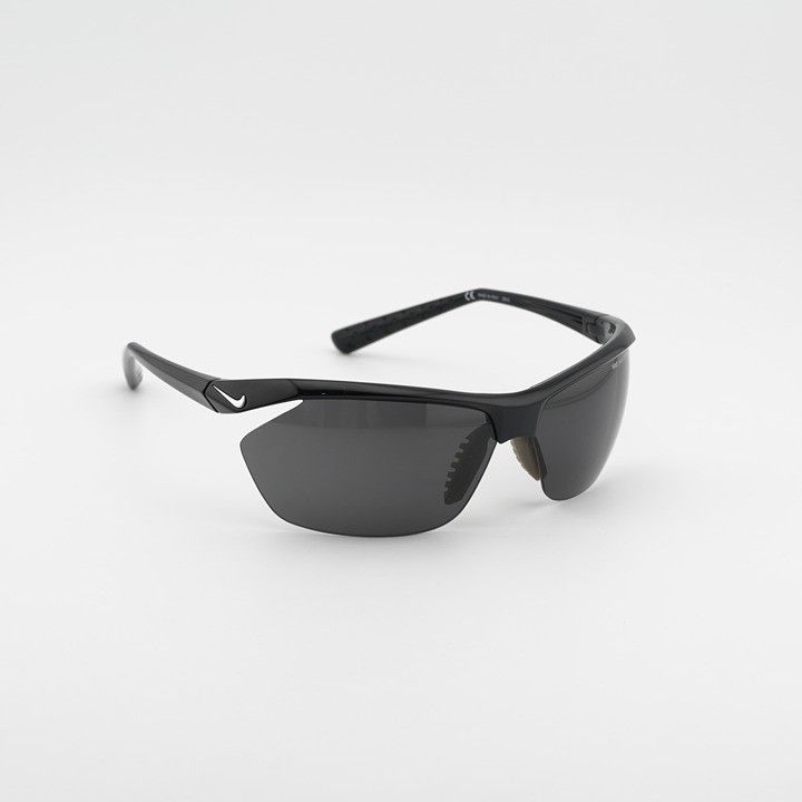 Nike Nike TAILWIND MI EV0491 001 Sunglasses Black Shield Frame Size ONE SIZE - 4 Thumbnail
