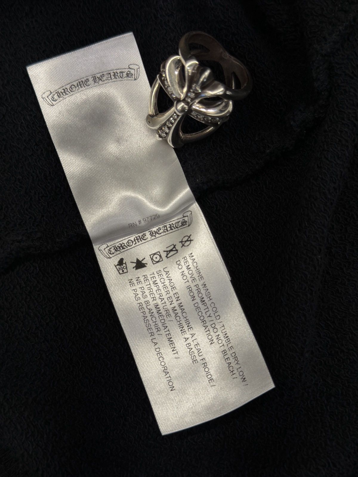 Chrome Hearts Chrome Hearts American Flag Scroll Logo Hoodie Size US M / EU 48-50 / 2 - 9 Thumbnail