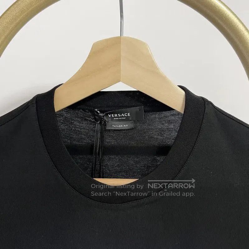 Versace Versace Black Cotton Short Sleeve T-Shirt . Size US XS / EU 42 / 0 - 5 Thumbnail
