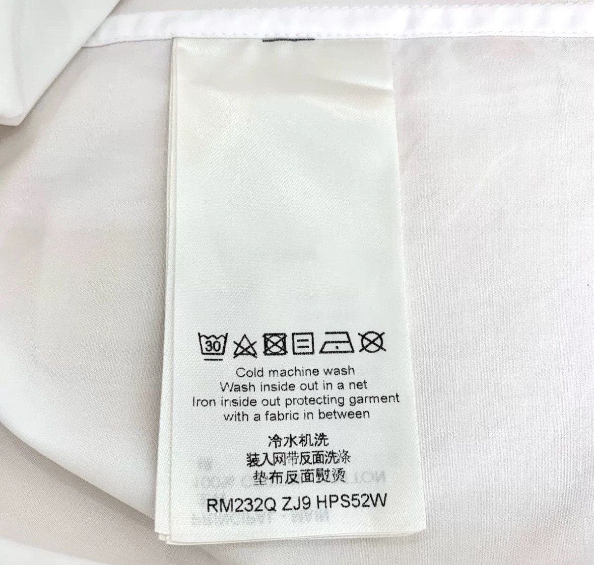 Louis Vuitton Louis Vuitton Lv 23 gradient white long sleeved shirt Size US M / EU 48-50 / 2 - 7 Thumbnail