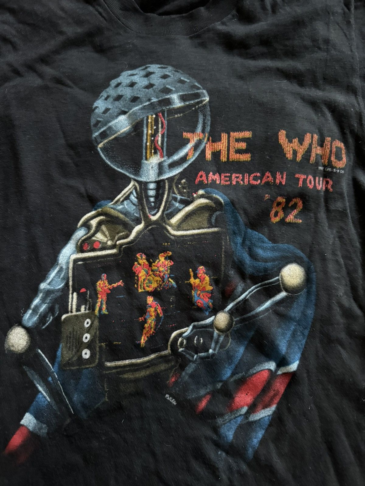Band Tees The Who American Tour 1982 Tee Size US M / EU 48-50 / 2 - 2 Thumbnail