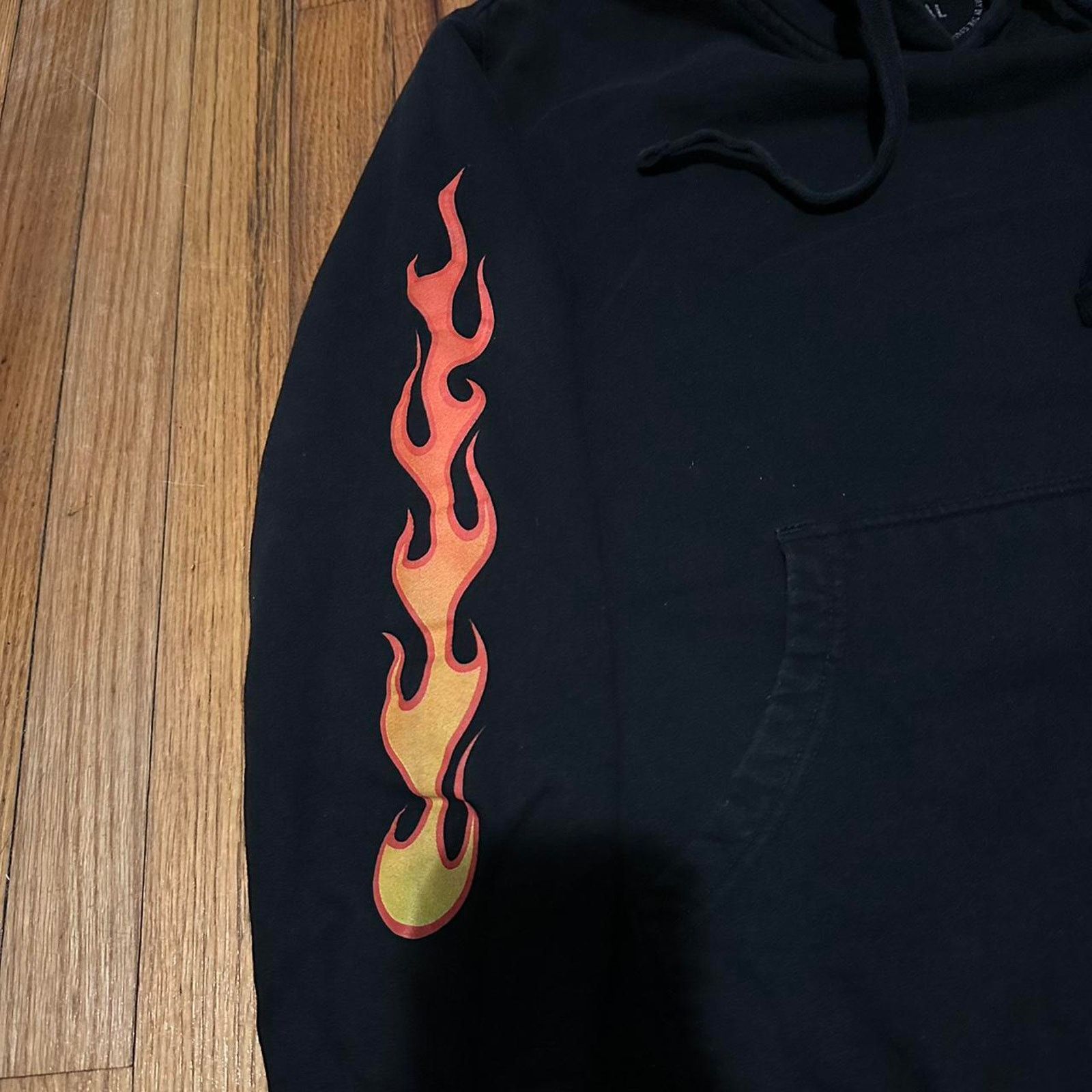 Anti Social Social Club Anti Social Social Club Flame Sleeve and Logo Hoodie size S Size US S / EU 44-46 / 1 - 5 Thumbnail