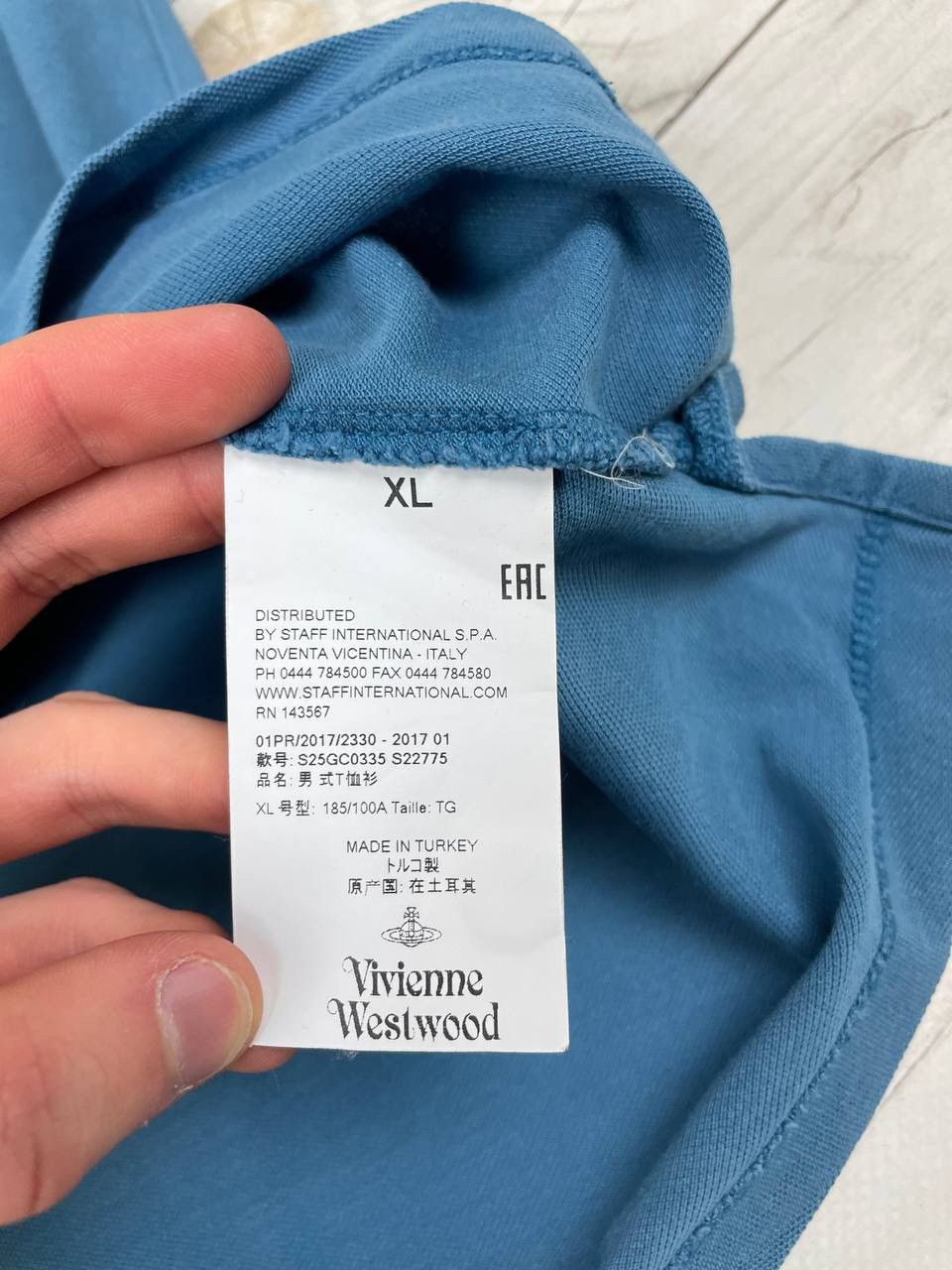 Vivienne Westwood Vivienne Westwood Polo Shirt Logo Orb Basic Luxury Size US XL / EU 56 / 4 - 11 Thumbnail