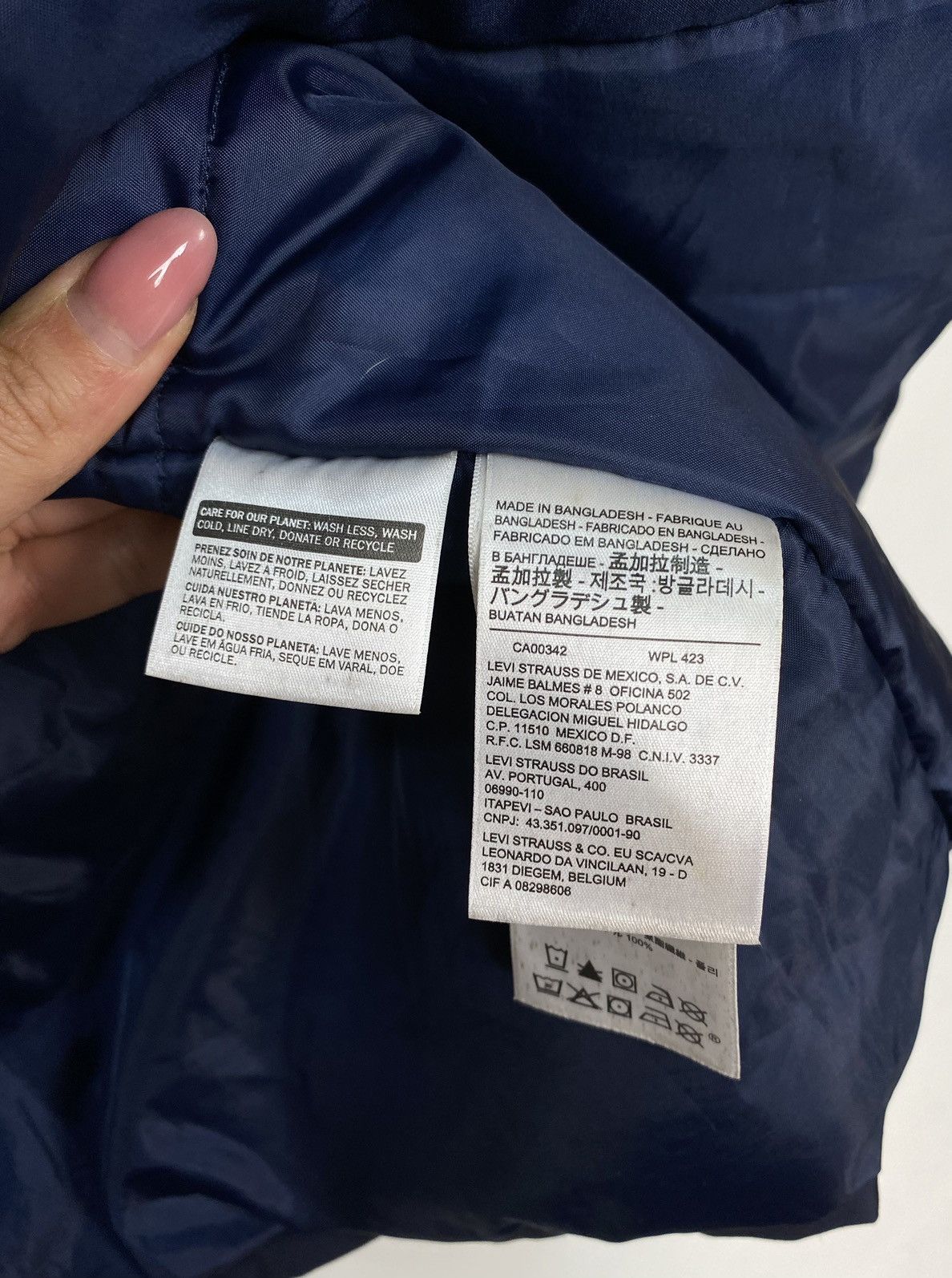 Levi's Levi's Strauss Parka Jacket Coat Denim Men’s Size Small Top Size US S / EU 44-46 / 1 - 9 Thumbnail