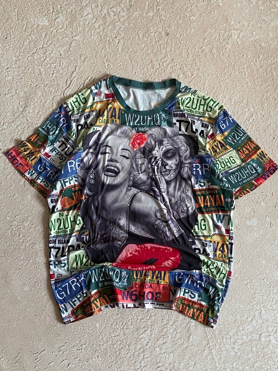 Japanese Brand × Vintage Vintage” Marilyn Monro” distressed t shirt Size US S / EU 44-46 / 1 - 1 Thumbnail