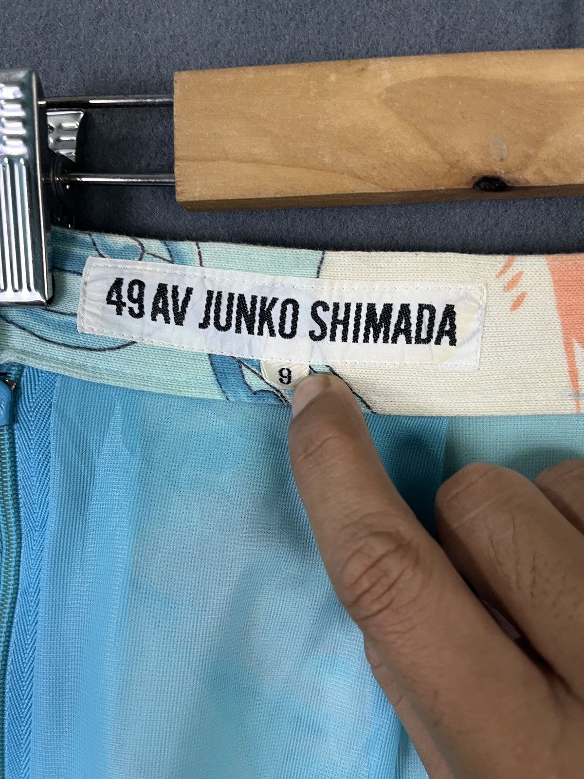 Junko Shimada × Vintage 49 AV Junko Shimada Bird Art High Waist Skirt Size 26" / US 2 / IT 38 - 8 Thumbnail