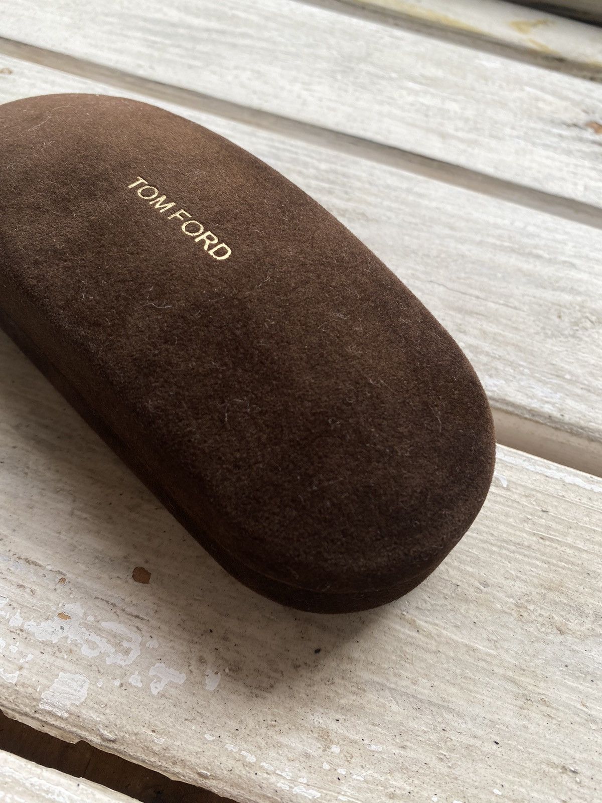 Designer × Tom Ford Vintage Brown Velour Tom Ford Case/ Box For Sunglasses Size ONE SIZE - 3 Thumbnail