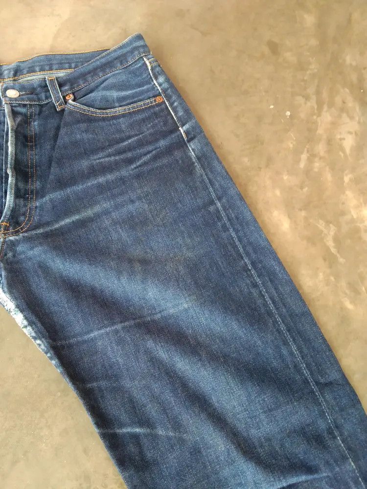 Levi's Vintage Levi's 501 Distressed Jeans 32x31 Size US 32 / EU 48 - 5 Thumbnail