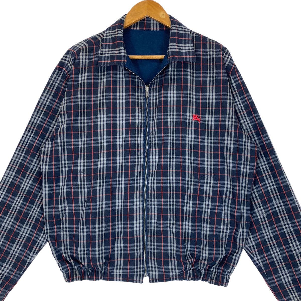 Burberry ✨Burberrys reversible blue nova check Made in England Size US M / EU 48-50 / 2 - 5 Thumbnail