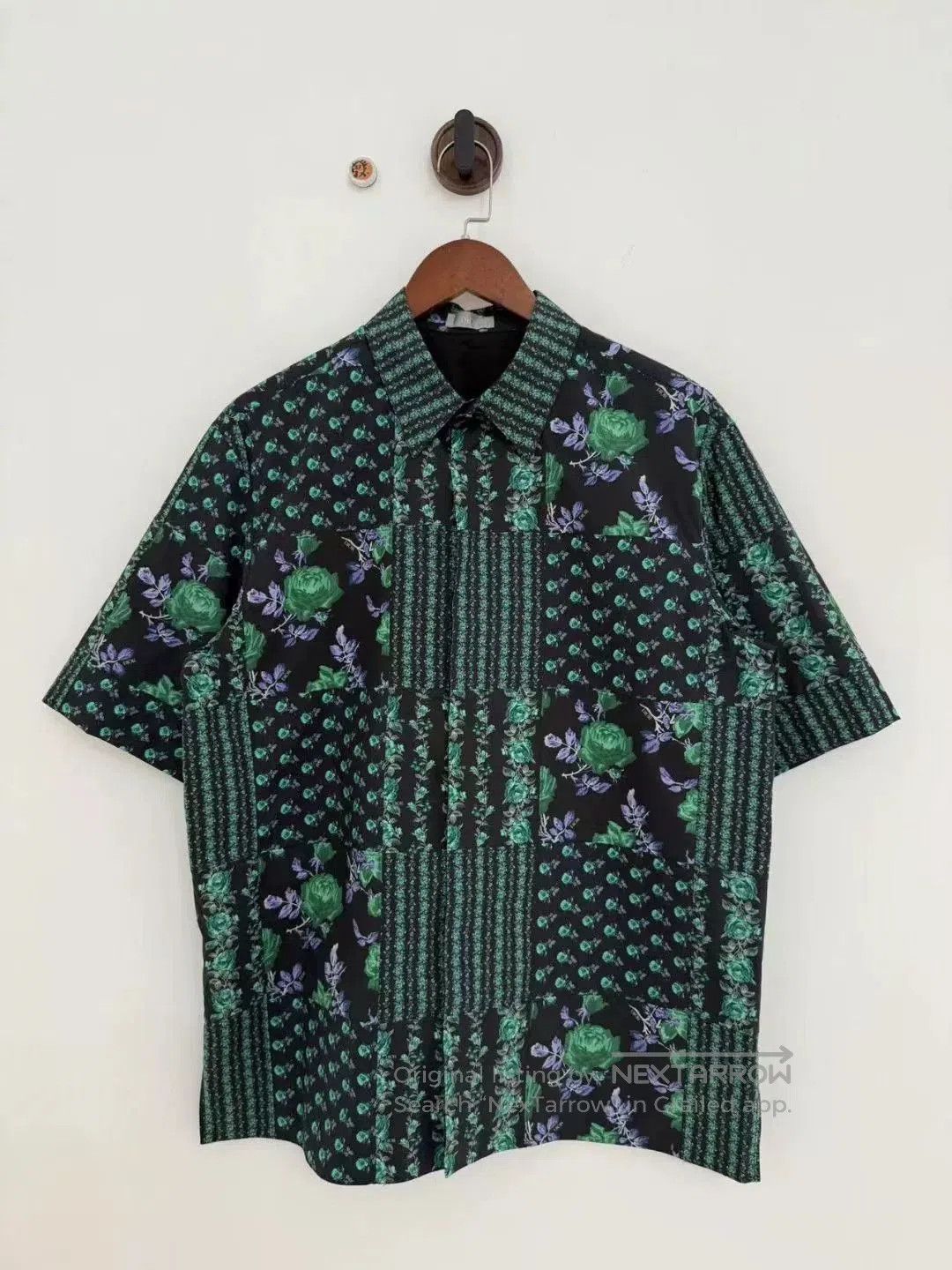 Dior dior floral short sleeve shirt. Size US L / EU 52-54 / 3 - 1 Thumbnail