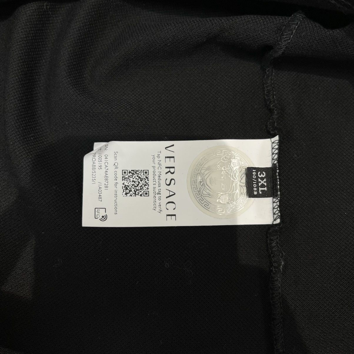 Versace Versace Polo Tee Black Size US XXL / EU 58 / 5 - 6 Thumbnail