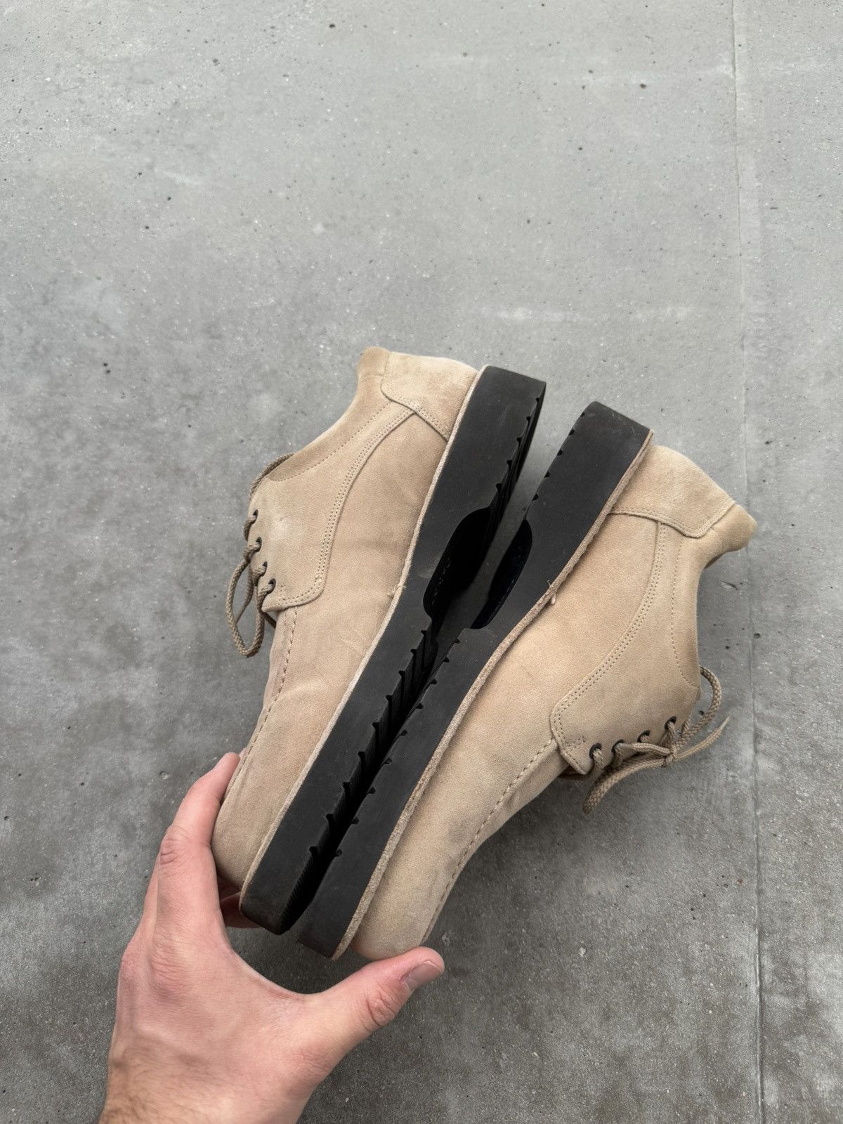 Clarks Cace oxford suede shoes Size US 11.5 / EU 44-45 - 4 Thumbnail