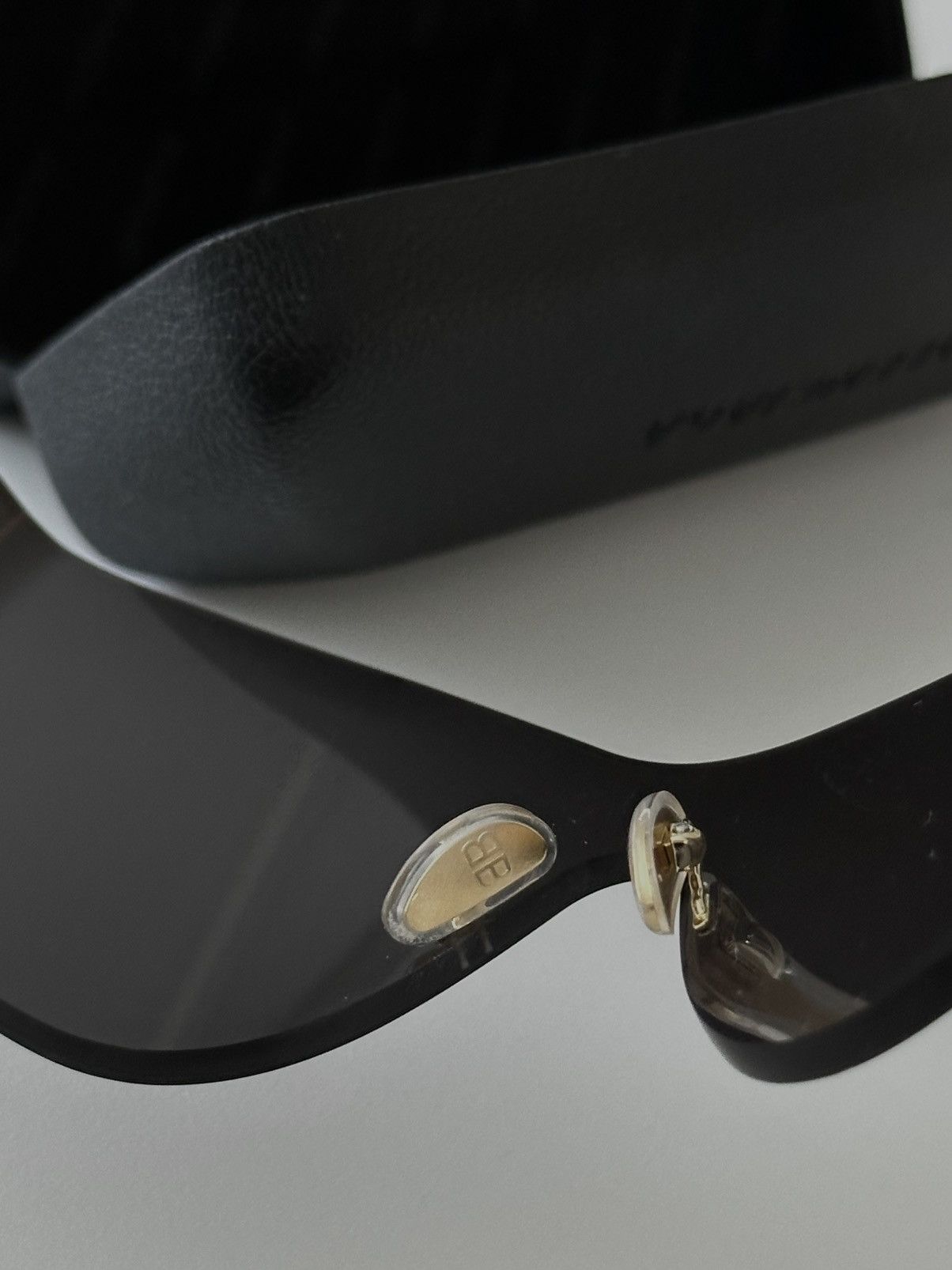 Balenciaga Balenciaga black shield BB mask sunglasses Size ONE SIZE - 15 Thumbnail