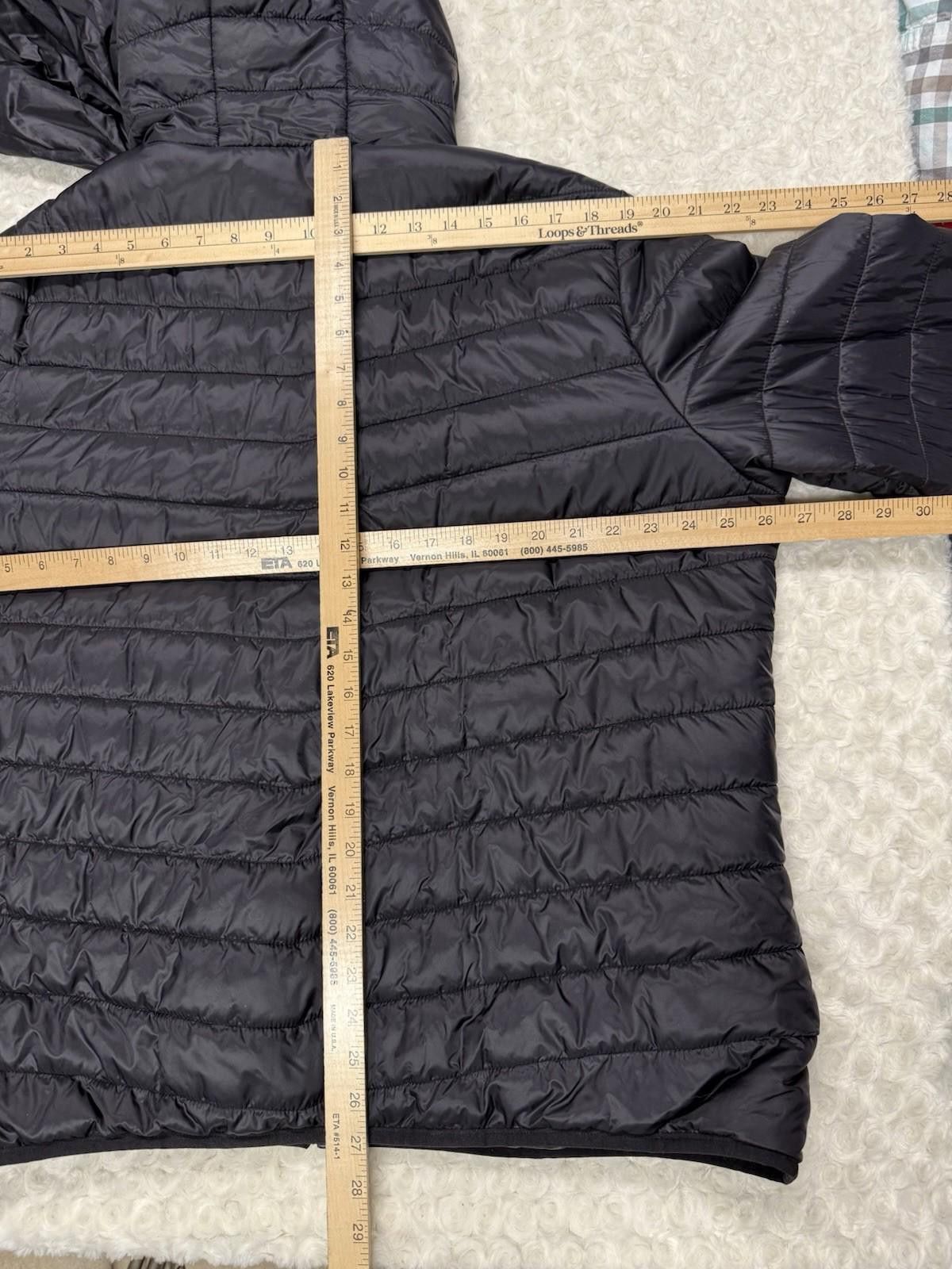 Other Men's Lightweight Packable Hooded Puffer Jacket Black XXL Size US XXL / EU 58 / 5 - 3 Thumbnail