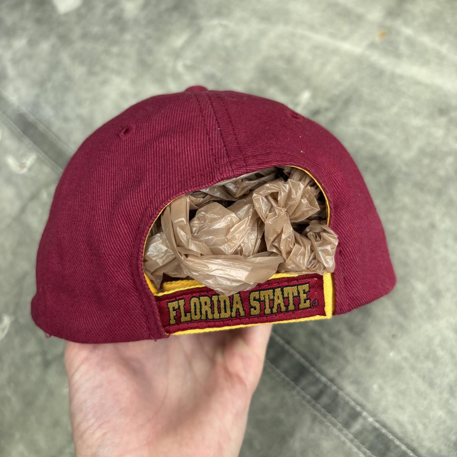 Vintage Vintage Y2K Florida State Seminoles University Sports Hat Size ONE SIZE - 3 Thumbnail