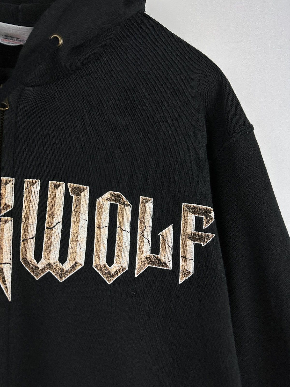 Band Tees × Vintage “THE SACRAMENT OF SIN” POWERWOLF Metal Band Zip Hoodie Y2K Size US M / EU 48-50 / 2 - 11 Thumbnail