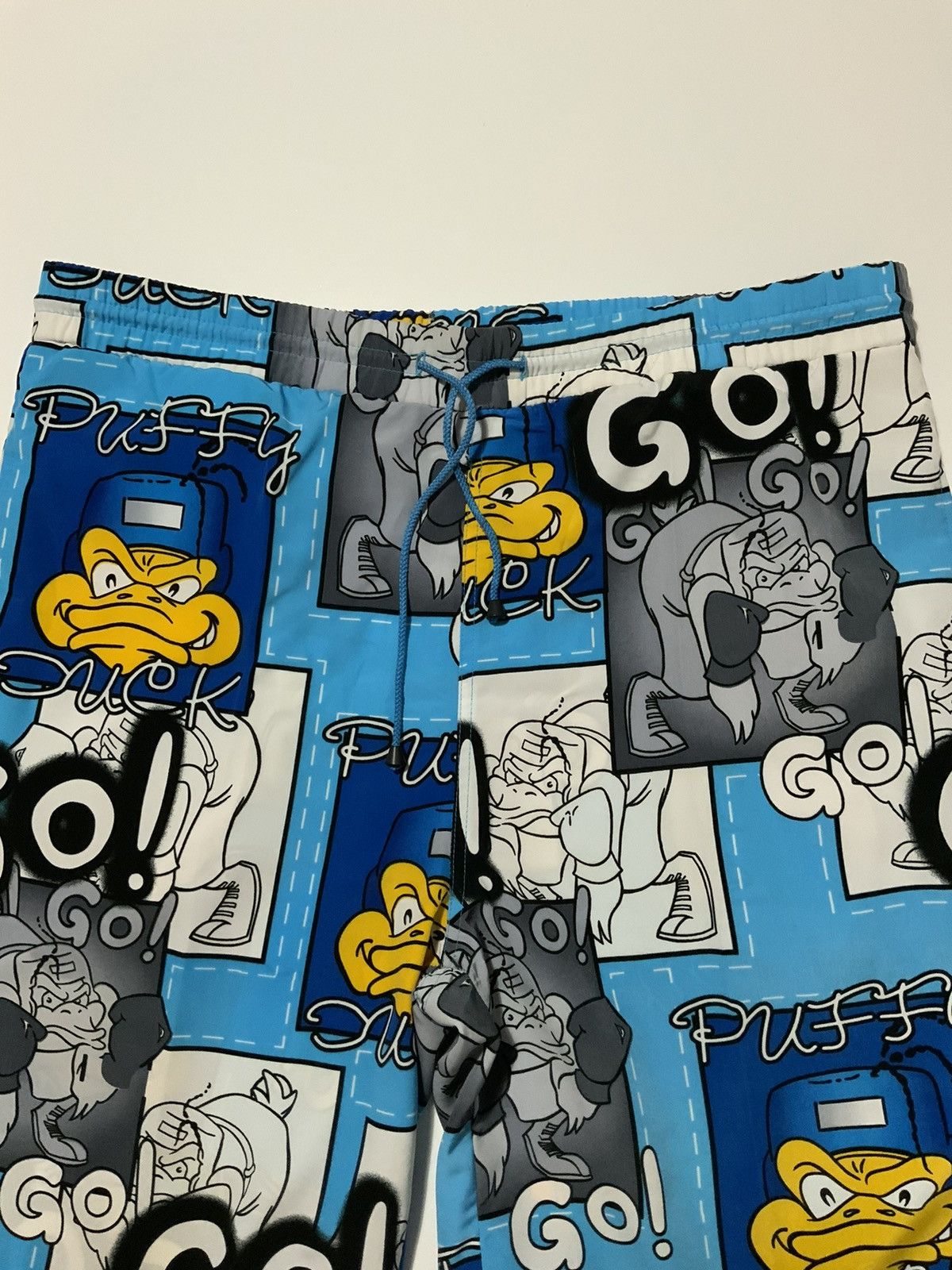 Vintage Vintage 90s 2000s Y2K Duck Story Iber Shirt Shorts 2PC Set Size US L / EU 52-54 / 3 - 11 Thumbnail