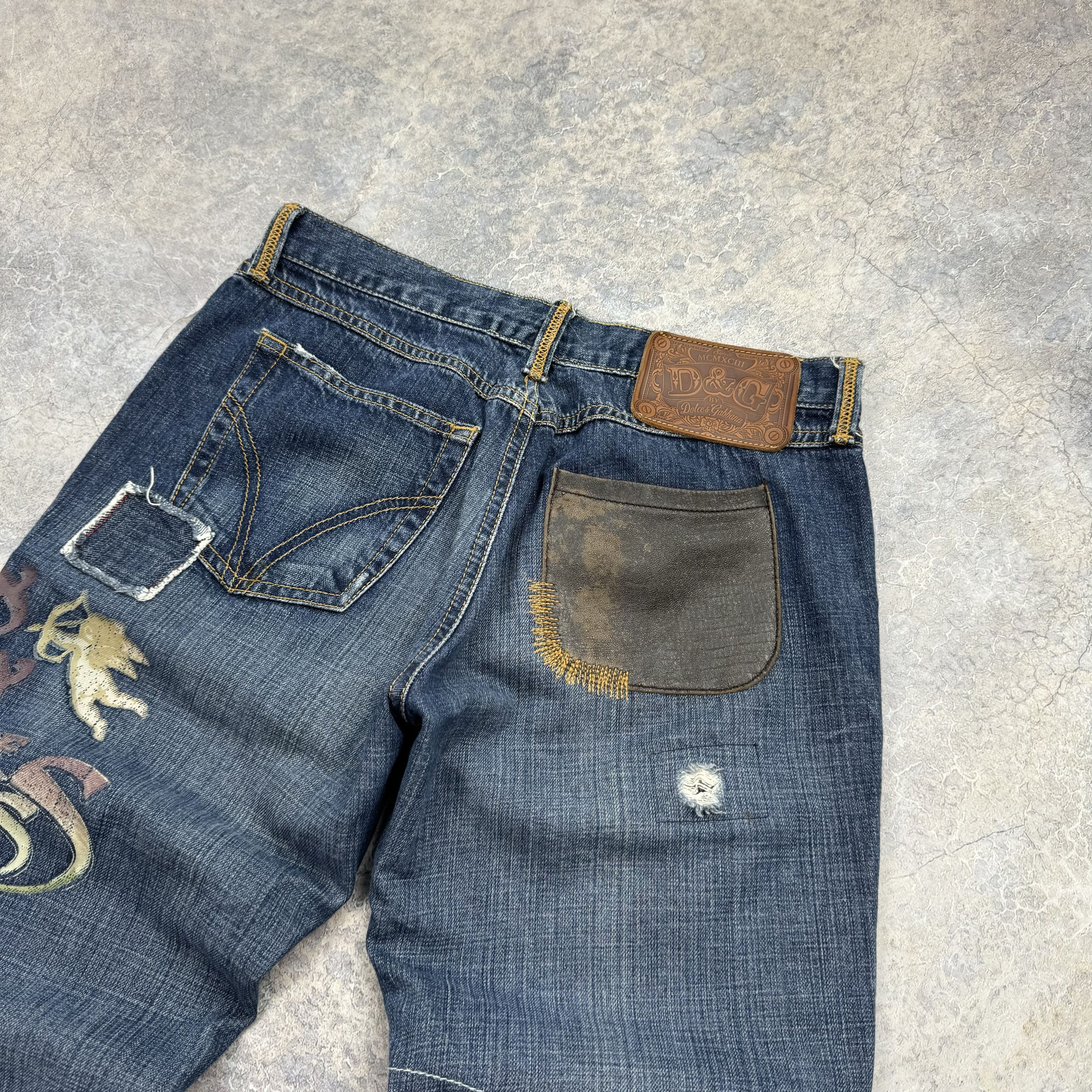 Dolce & Gabbana SS04 DOLCE & GABBANA SEX IS MY FAVORITE BUSINESS JEANS Size 30" / US 8 / IT 44 - 13 Thumbnail