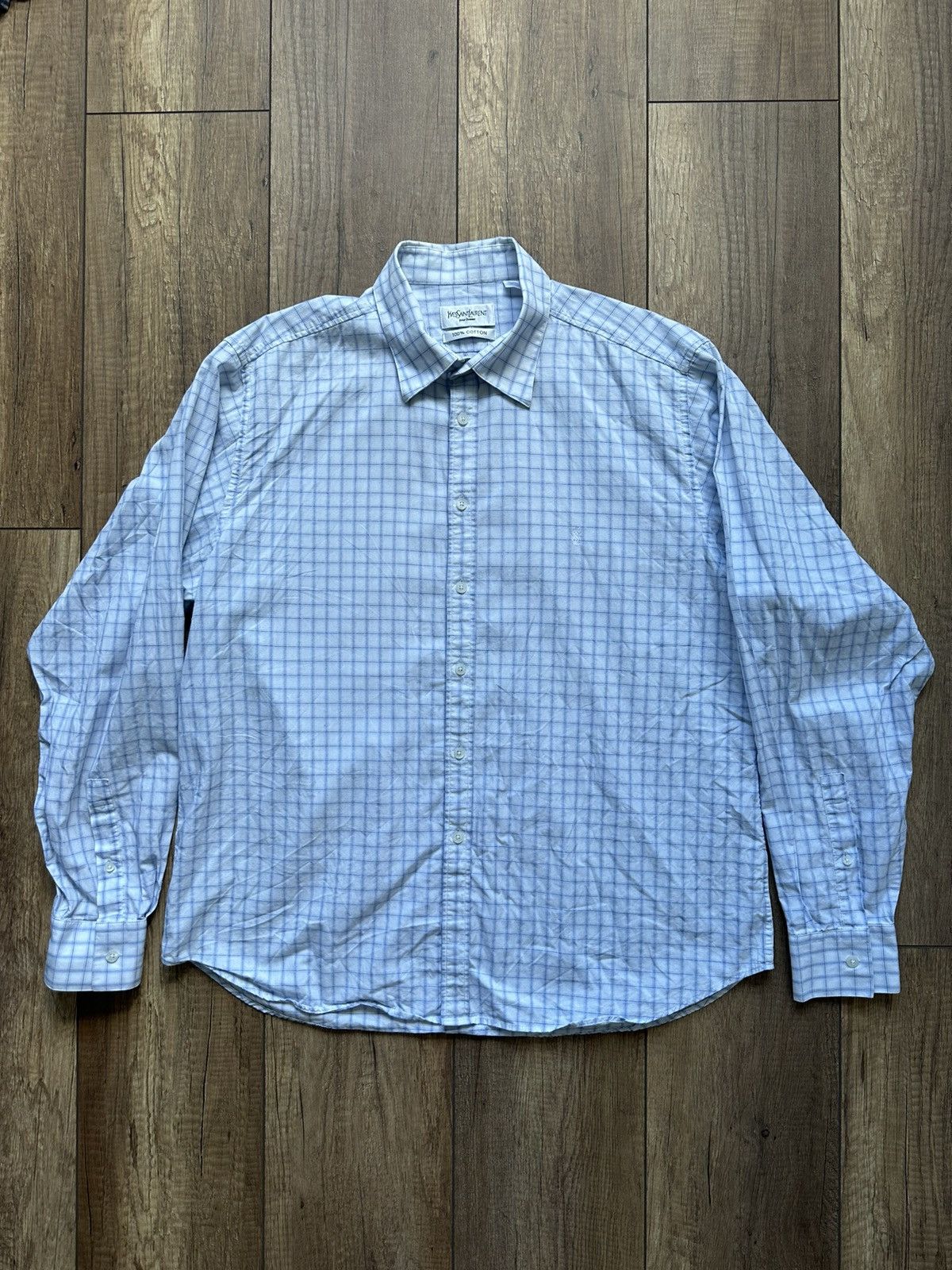 Vintage × Yves Saint Laurent Shirts Yves Saint Laurent size XL Size US XL / EU 56 / 4 - 1 Thumbnail