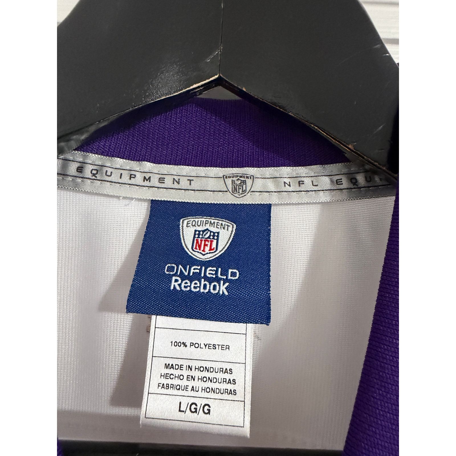 Reebok Brett Favre Minnesota Vikings Jersey Men's Size Large Size US L / EU 52-54 / 3 - 6 Thumbnail