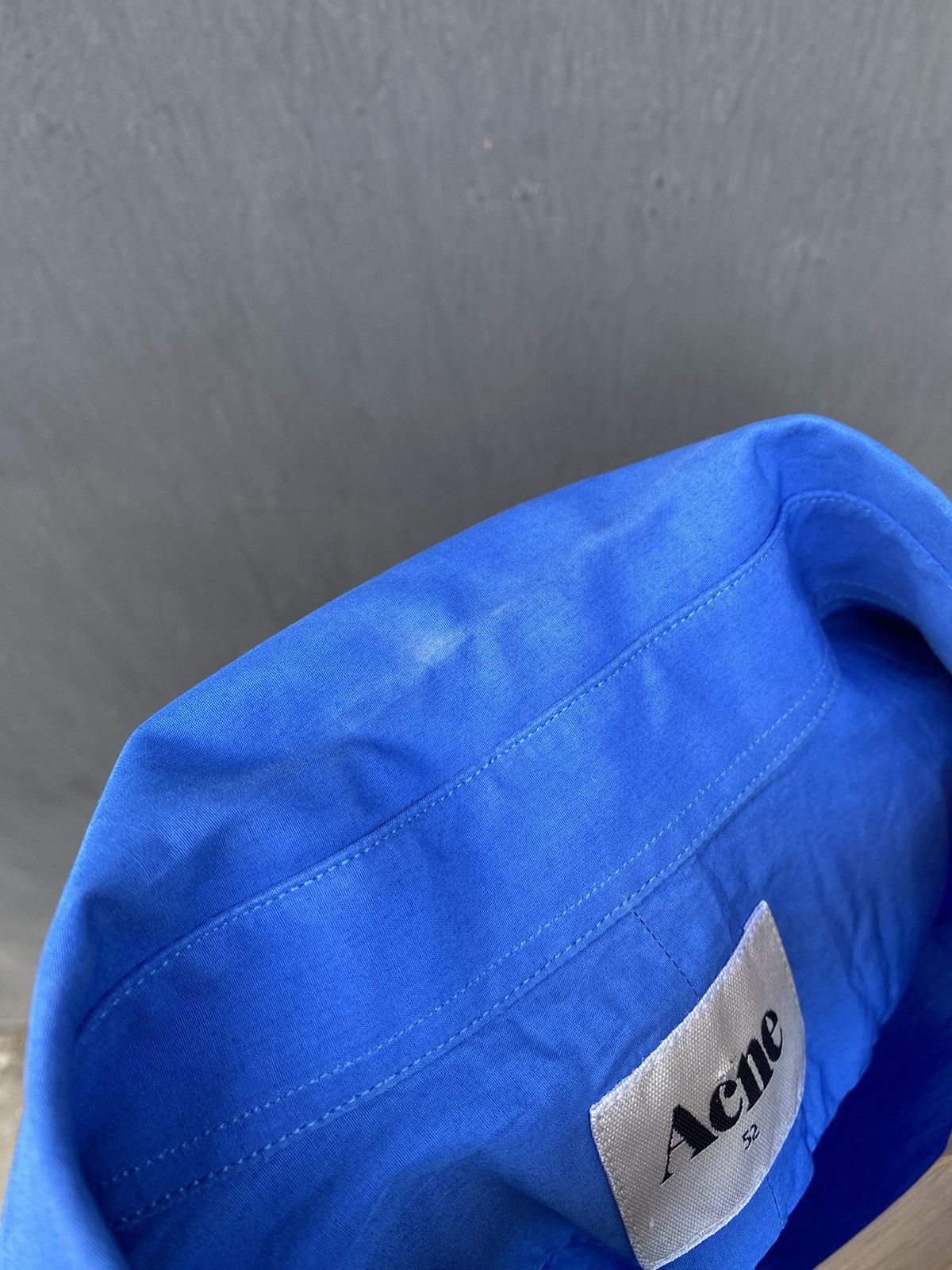 Acne Studios Acne Chatwin Pop AW12 blue shirt size 52 Size US L / EU 52-54 / 3 - 8 Thumbnail