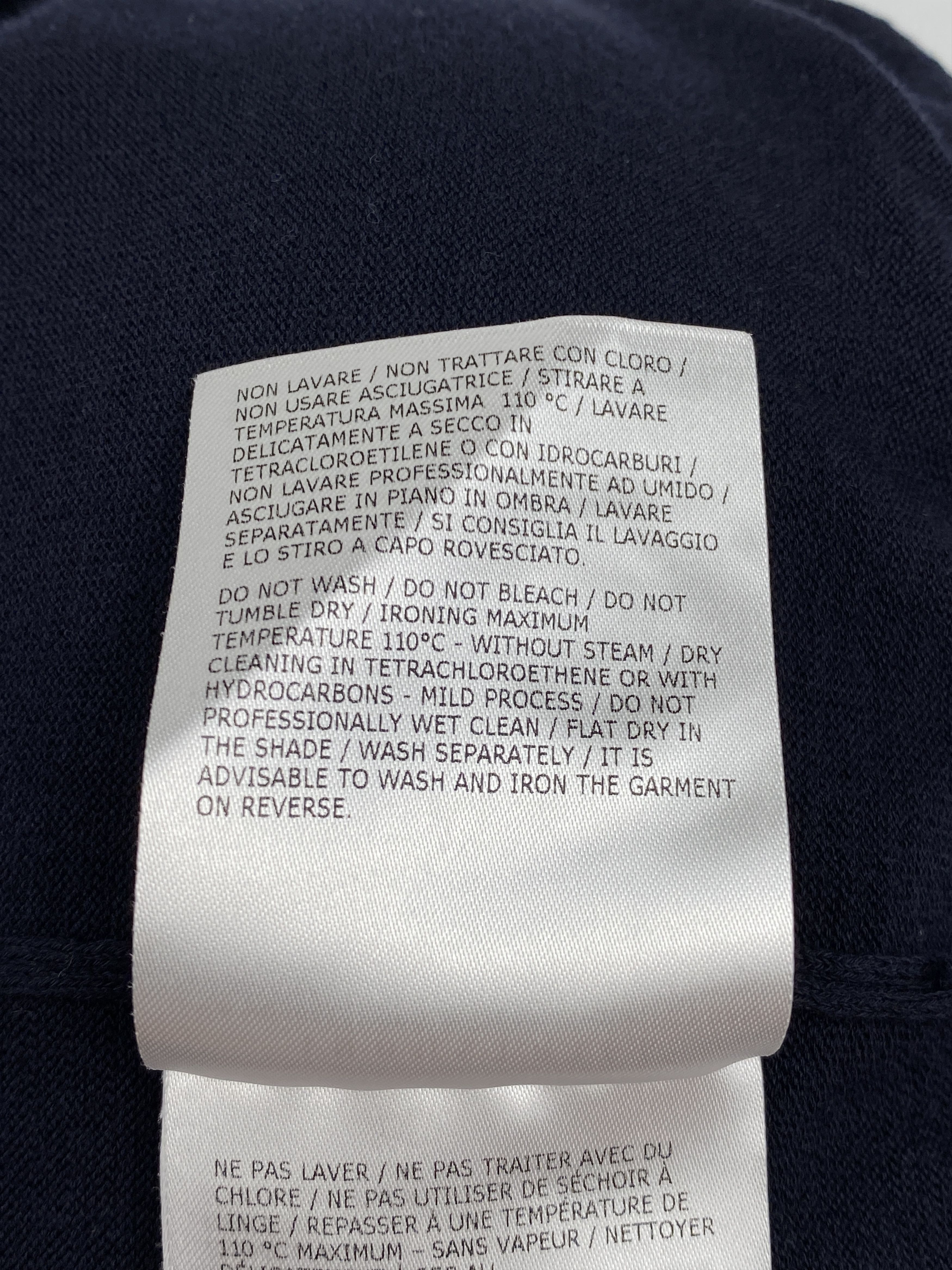 Moncler S/S 2021 Maglia Tricot Polo Shirt Size L / US 10 / IT 46 - 14 Thumbnail