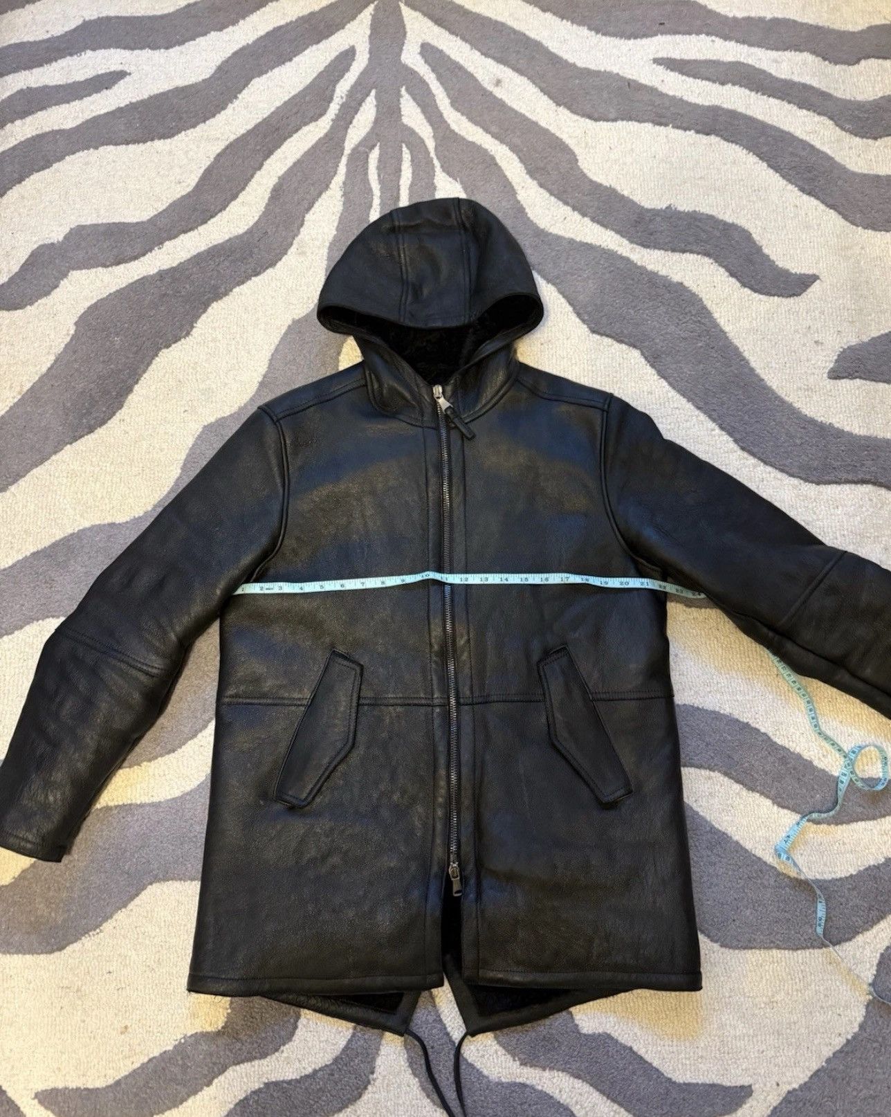 Other Garrett Italy Goat fur/ shearling heavy jacket - 48IT Size US M / EU 48-50 / 2 - 3 Thumbnail