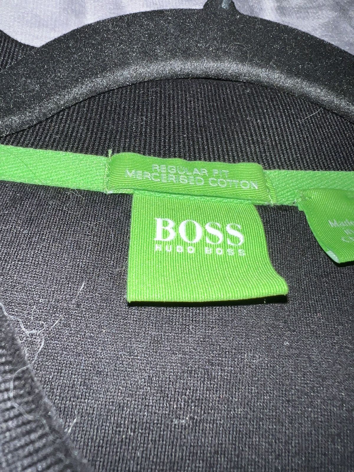 Hugo Boss Hugo Boss black, gray and green polo shirt Size US M / EU 48-50 / 2 - 5 Thumbnail