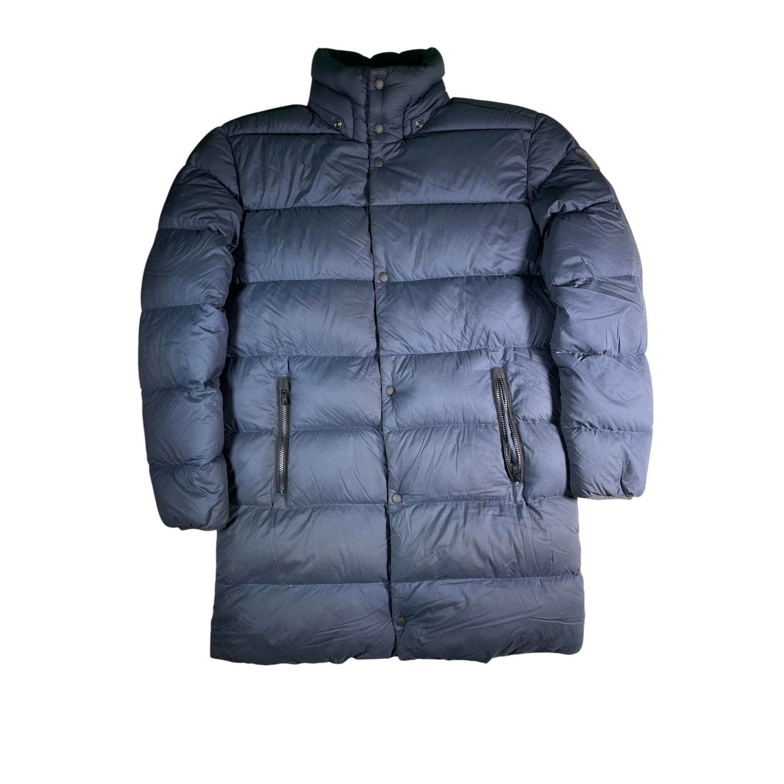Moose Knuckles Moose Knuckles Navy Long Puffer Jacket Size US S / EU 44-46 / 1 - 1 Thumbnail