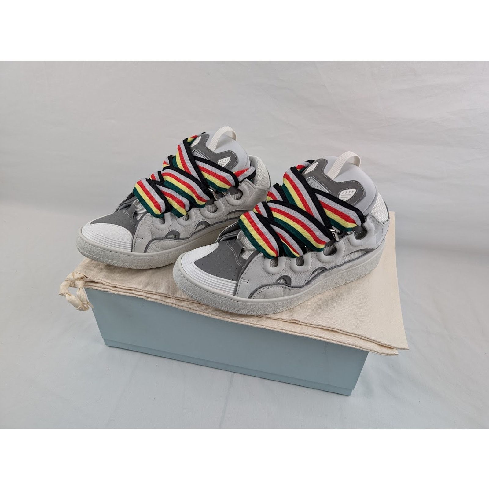 Lanvin o1rshd1 Curb Sneakers in White Size US 9 / EU 42 - 20 Thumbnail
