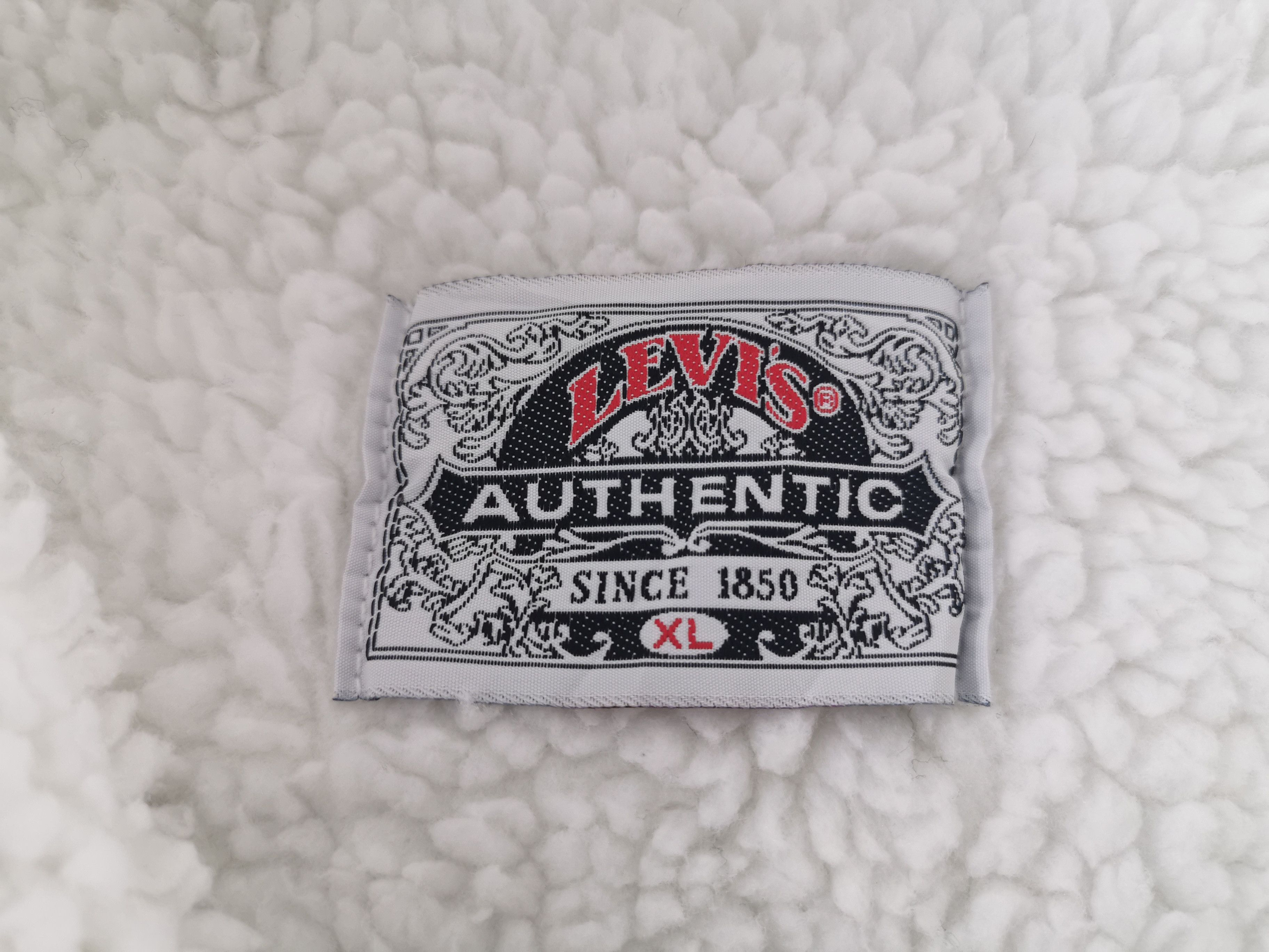 Levi's Vintage 90s Levis Sherpa Denim Jacket Made In USA Size XL Size US XL / EU 56 / 4 - 5 Thumbnail