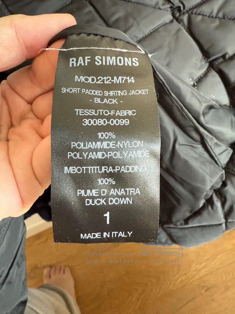 Raf Simons Raf Simons Autumn and Winter 21 Series Oversized Silhouett Size US S / EU 44-46 / 1 - 5 Thumbnail