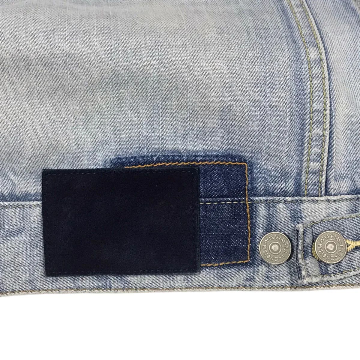 Visvim Visvim 19ss SS 101 JKT DMGD denim jacket 1004 0119105006004 Size US M / EU 48-50 / 2 - 6 Thumbnail