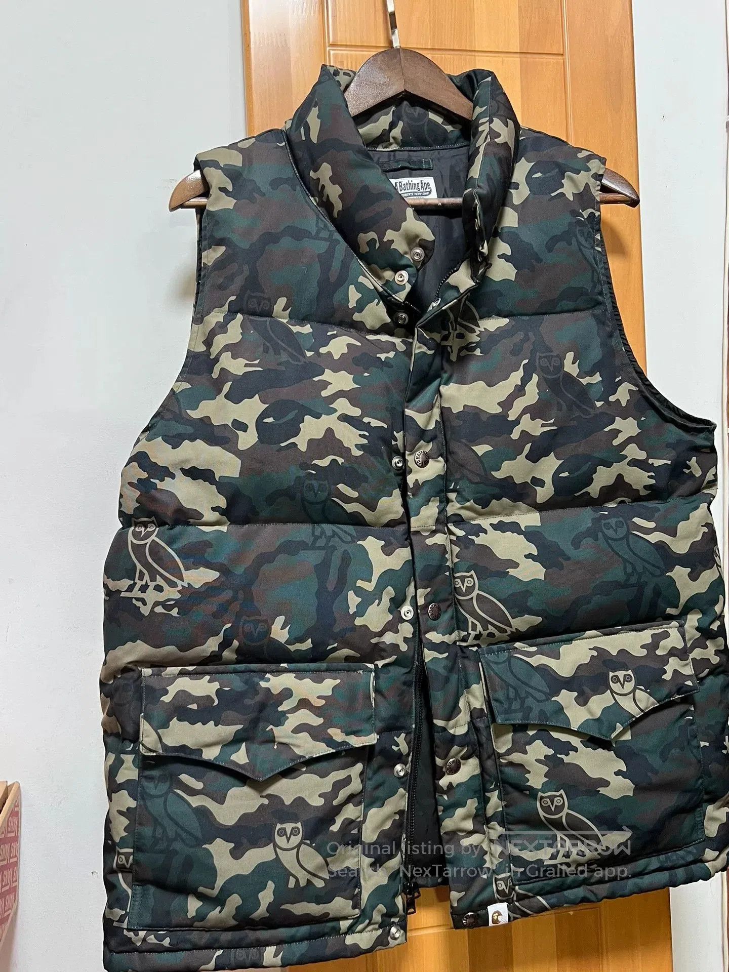 Bape BAPE BAPExOVO Camouflage Puffer Vest. Size US XL / EU 56 / 4 - 2 Thumbnail
