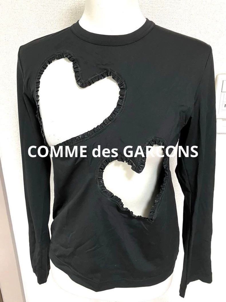 Comme des Garcons Comme Des Garcons Heart-shaped hollowed-out sleeves Size S / US 4 / IT 40 - 1 Thumbnail