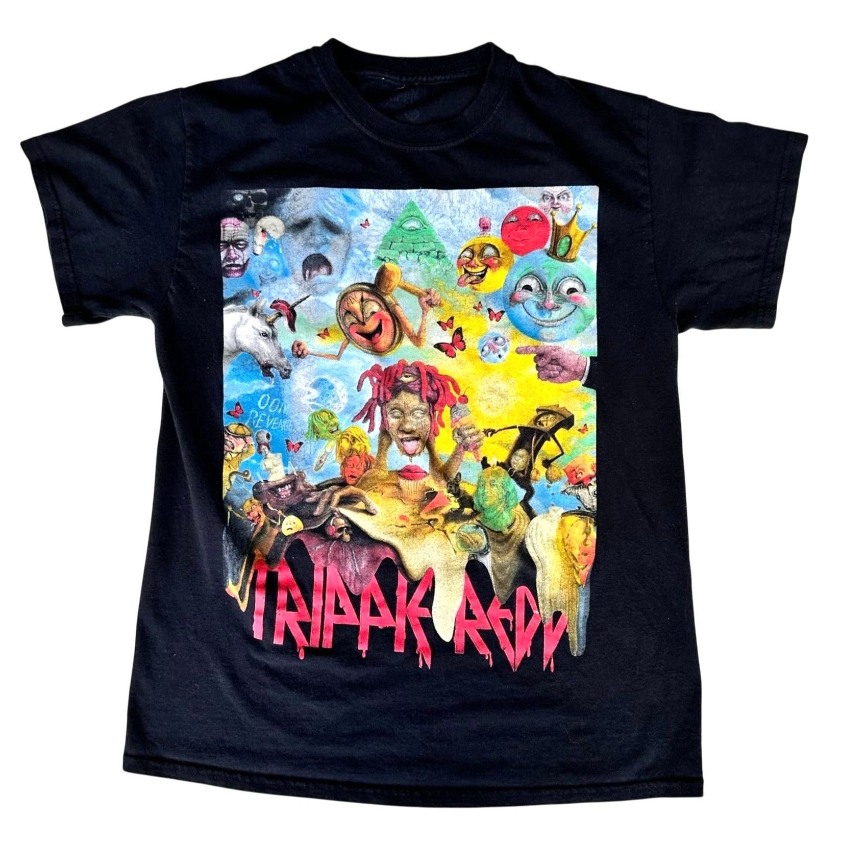 Rap Tees Trippie Redd Lifes A Trip T Shirt Large Black Tour Album Art Size US L / EU 52-54 / 3 - 2 Thumbnail