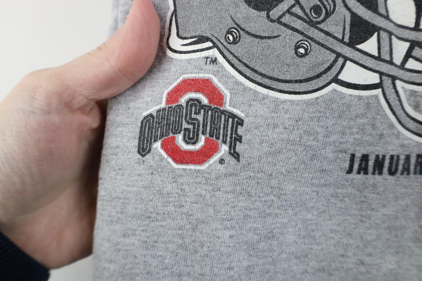 Vintage Vintage 2008 National Championship Ohio State Tigers T-Shirt Size US L / EU 52-54 / 3 - 5 Thumbnail