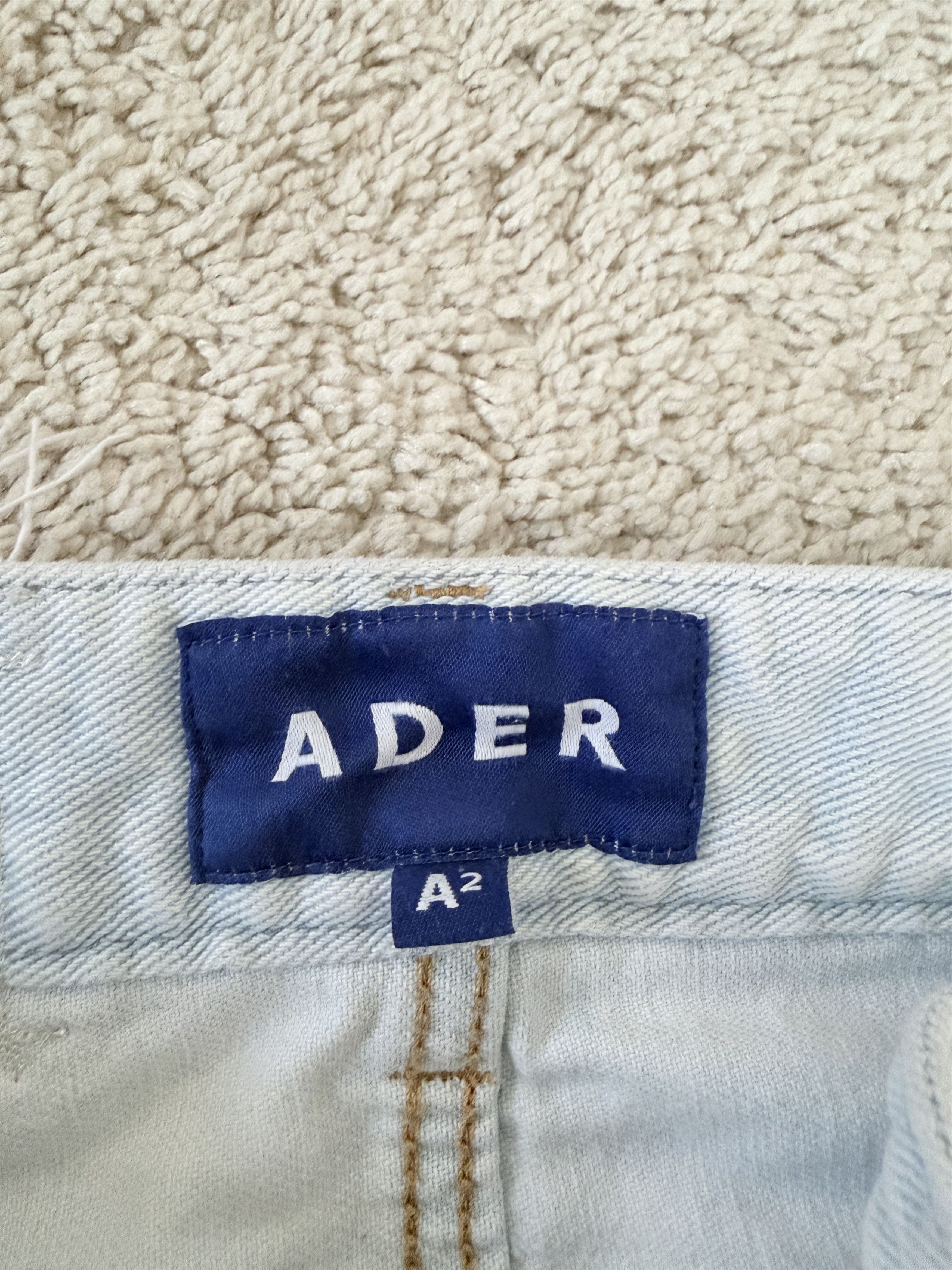 Ader Error Ader Error Light Wash Distressed Jeans Size US 28 / EU 44 - 3 Thumbnail