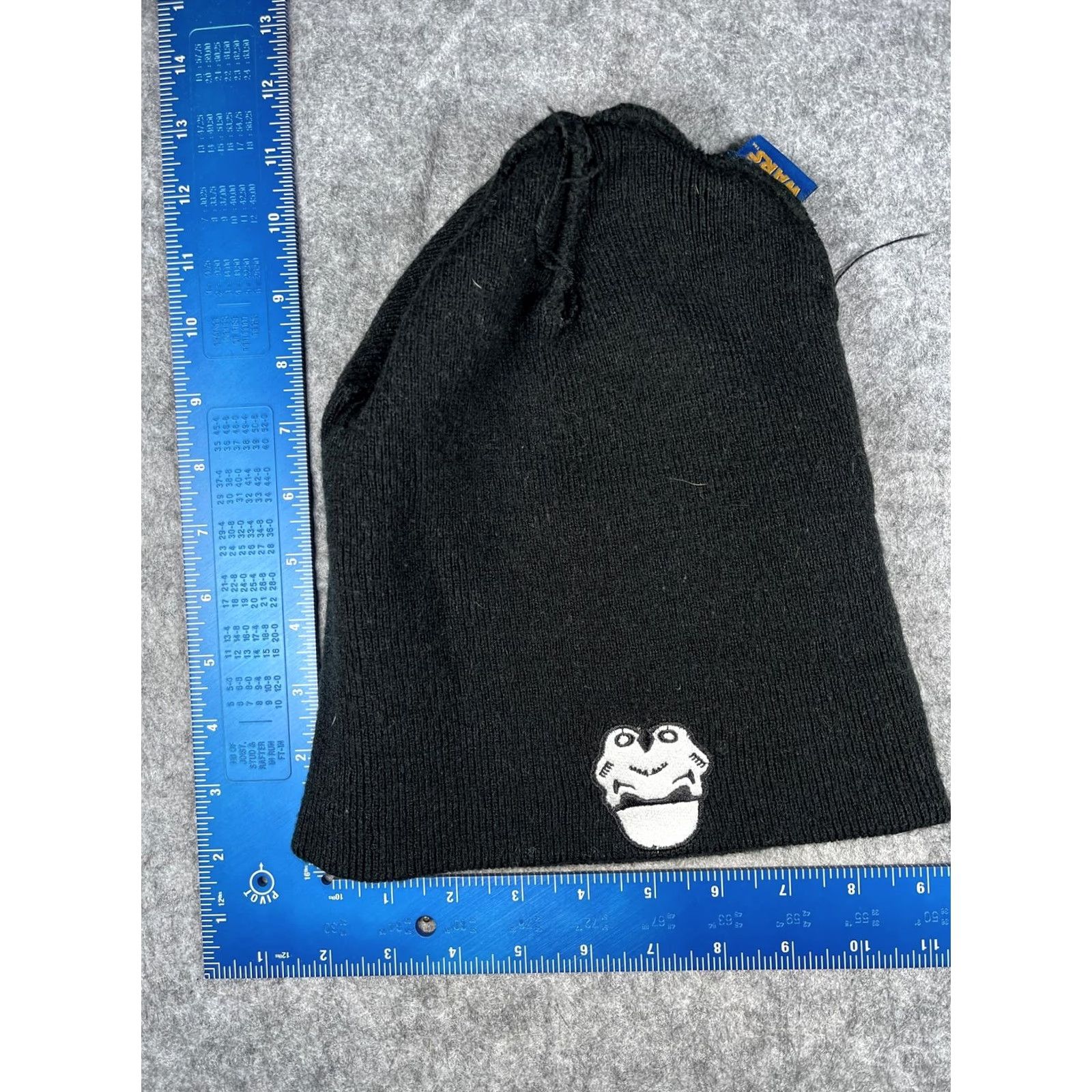 Star Wars Star Wars Beanie Mens One Size Black Striped Stormtrooper Knit Winter Casual Hat Size ONE SIZE - 5 Thumbnail