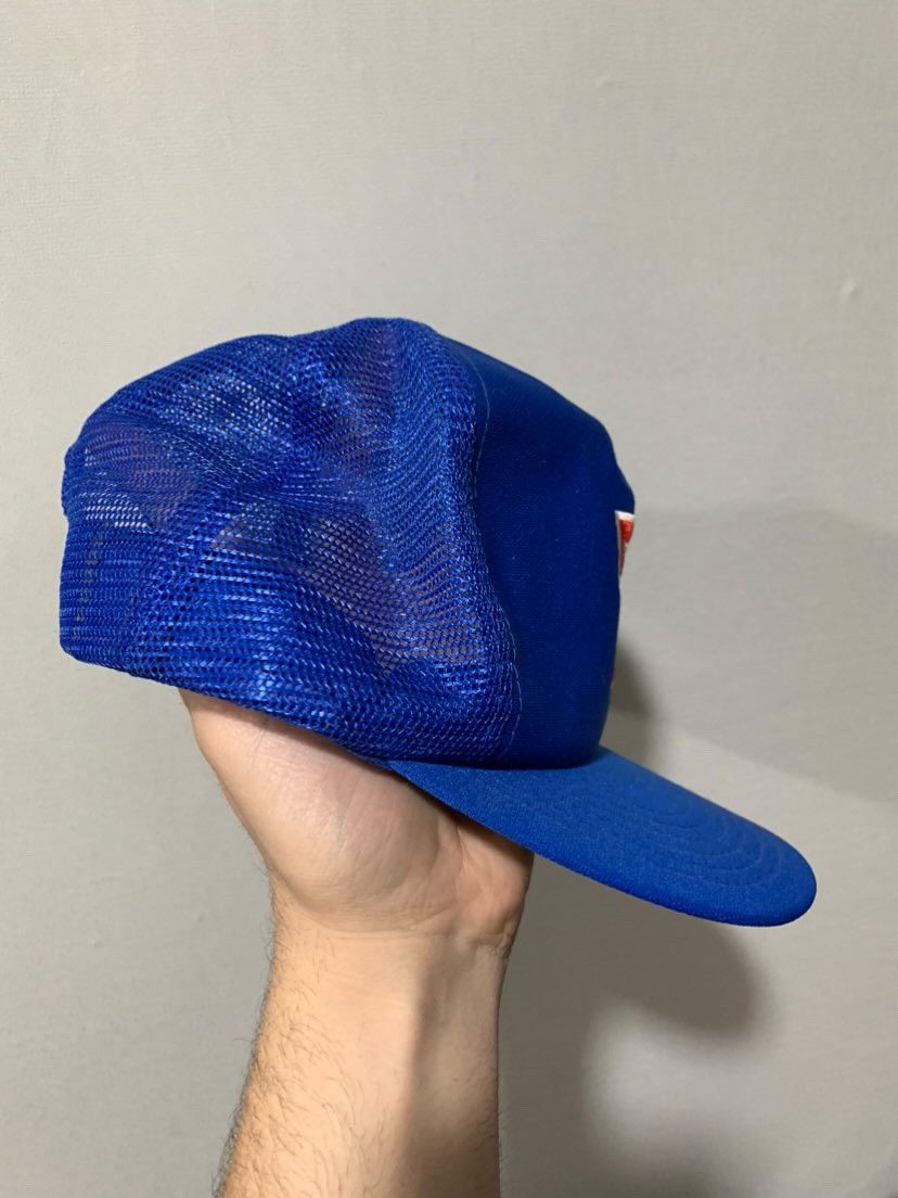 MLB × Vintage Vintage Texas Rangers Snap Back Hat Blue Size ONE SIZE - 2 Thumbnail