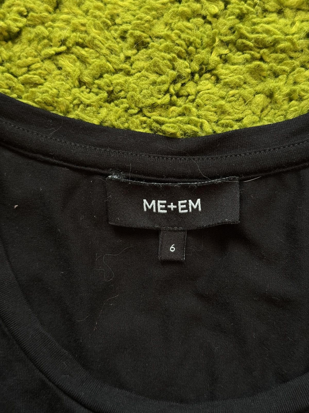 Designer × ME+EM Me+Em oldmoney style black tank blouse Size M / US 6-8 / IT 42-44 - 4 Thumbnail