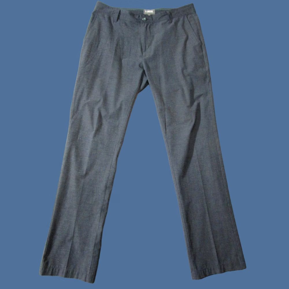 Vintage Linksoul Pants Mens Gray 34 Straight Leg Stretch Golf Activewear Casual Size US 34 / EU 50 - 1 Thumbnail