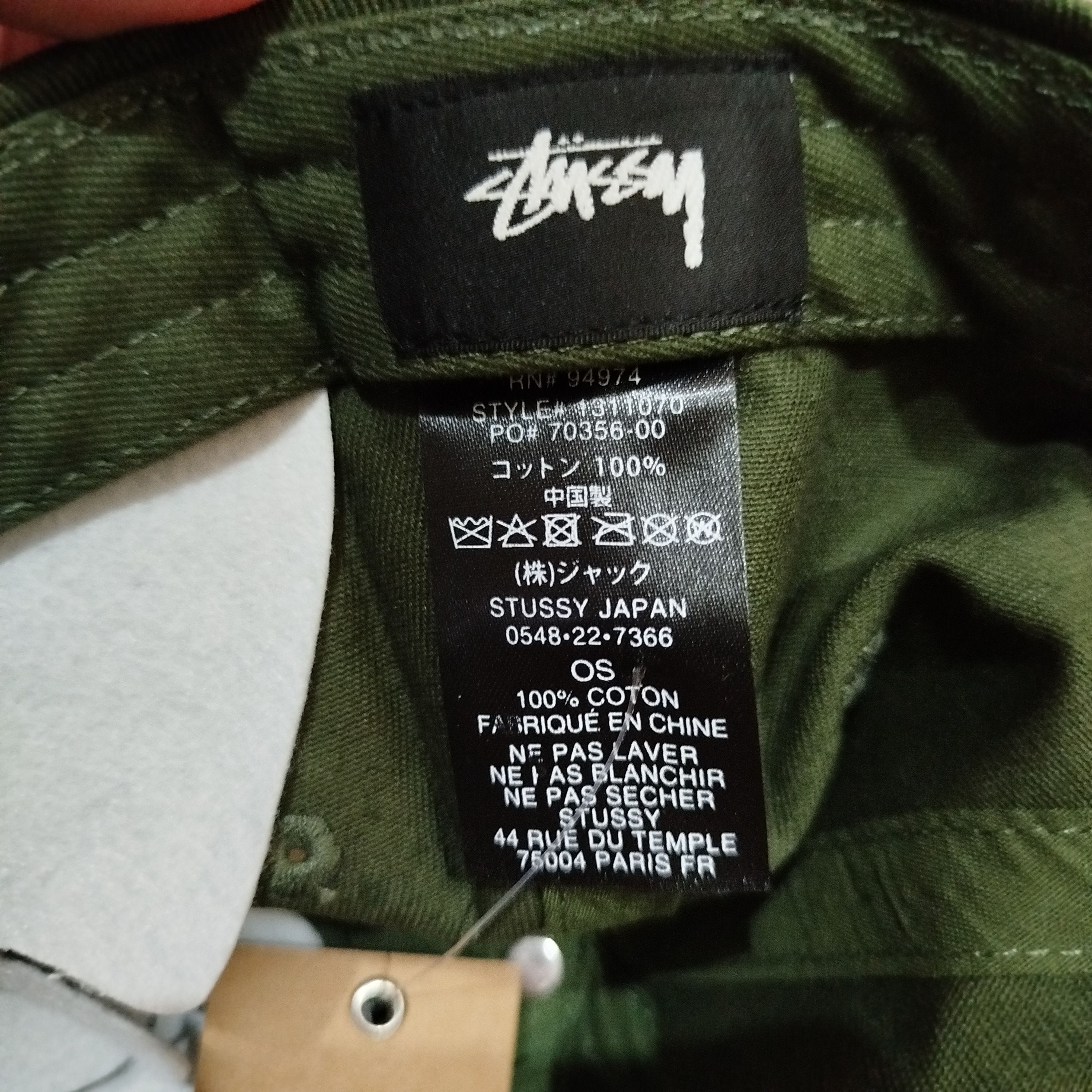 Stussy STUSSY BASIC STOCK LOW PRO CAP Size ONE SIZE - 4 Thumbnail