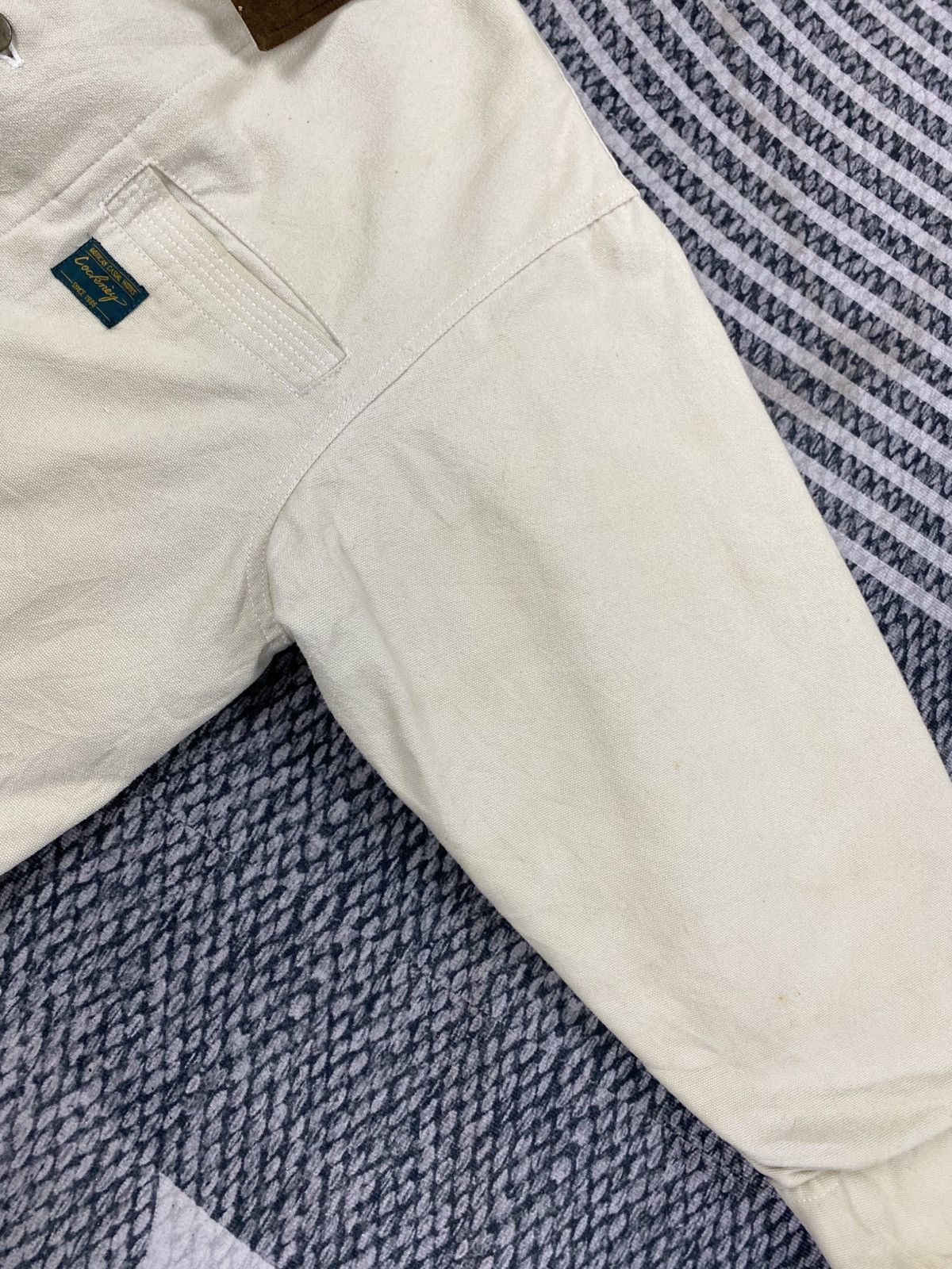 Vintage 🔥Vintae 80s COCKNEY Union Made Workwear Chore Jacket Size US M / EU 48-50 / 2 - 9 Thumbnail